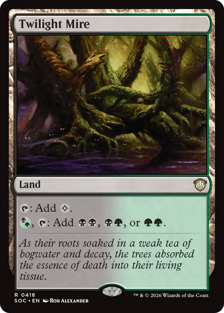 Twilight Mire [Secrets Of Strixhaven Commander] 1