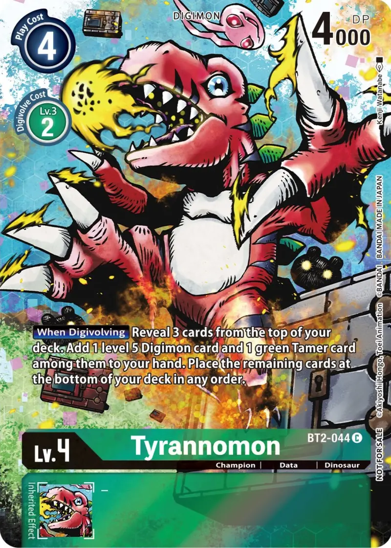 Tyrannomon [Bt2-044] (25Th Special Memorial Pack) [Release Special Booster Promos] 1