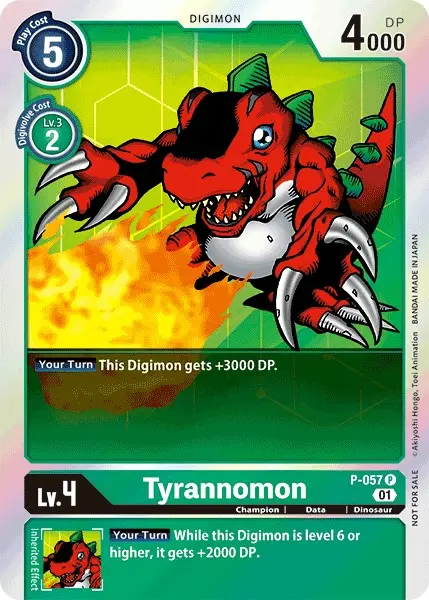Tyrannomon [P-057] (Official Tournament Pack Vol.4) [Promotional Cards] 1