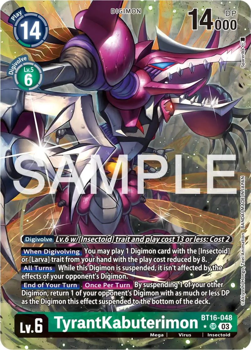 Tyrantkabuterimon [Bt16-048] (Alternate Art) [Beginning Observer] 1