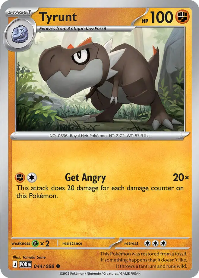 Tyrunt (044/088) [Mega Evolution: Perfect Order] 1