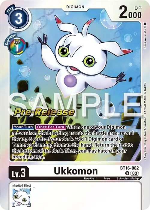 Ukkomon [Bt16-082] [Beginning Observer Pre-Release Promos] 1