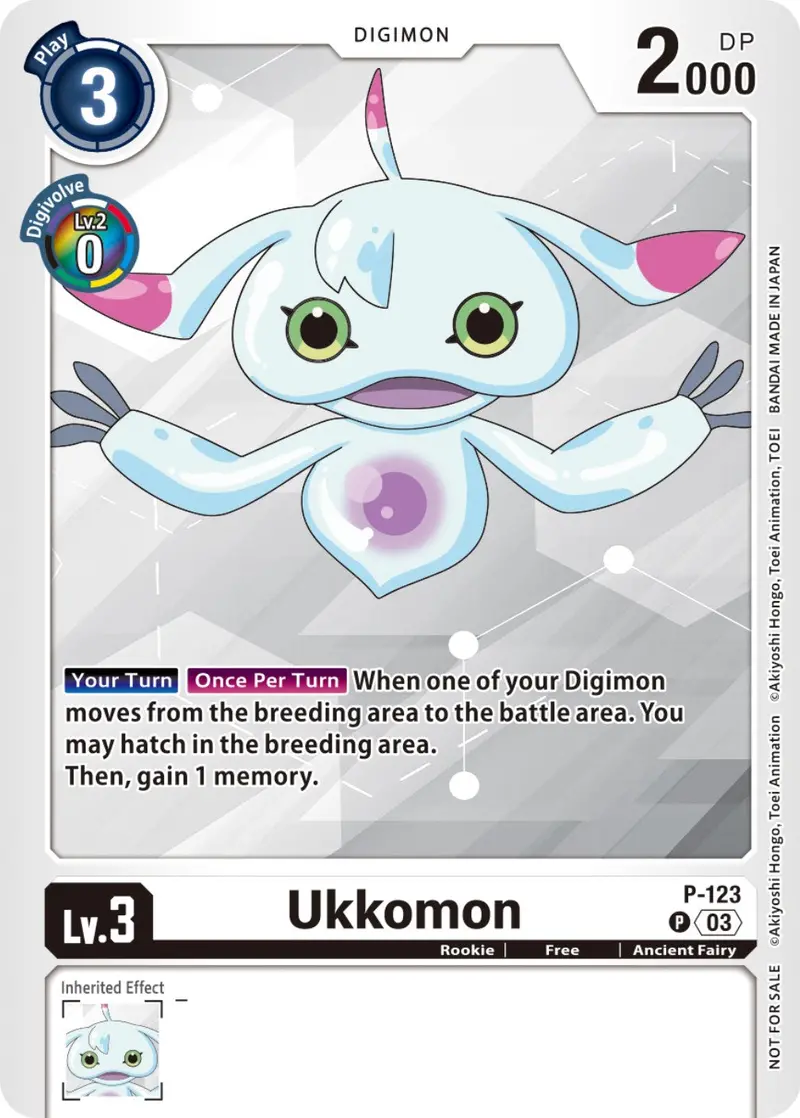 Ukkomon [P-123] (Nycc 2023 Demo Deck) [Promotional Cards] 1