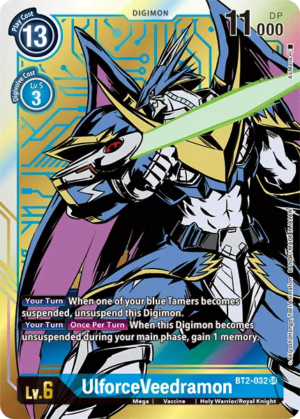 Ulforceveedramon [Bt2-032] (Alternate Art) [Release Special Booster Ver.1.5] 1