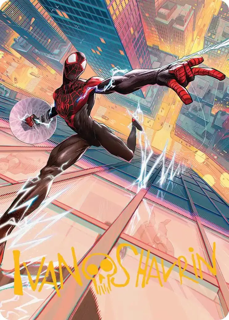 Ultimate Spider-Man Art Card (Gold-Stamped Signature) [Marvel's Spider-Man Art Series] 1