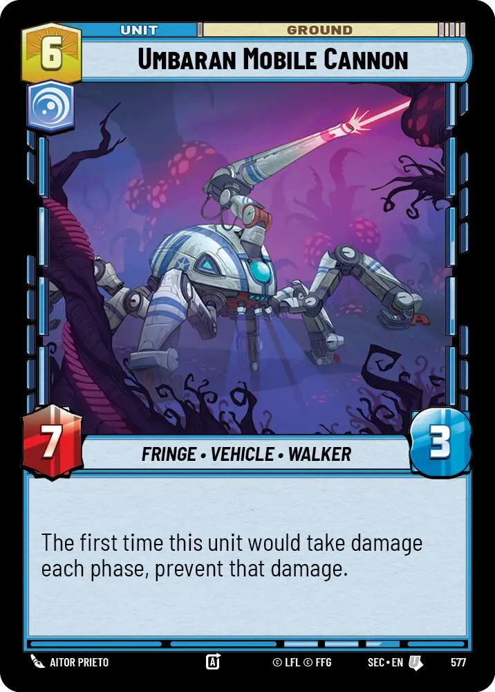 Umbaran Mobile Cannon (577) (Foil) (577) [Secrets Of Power] 1