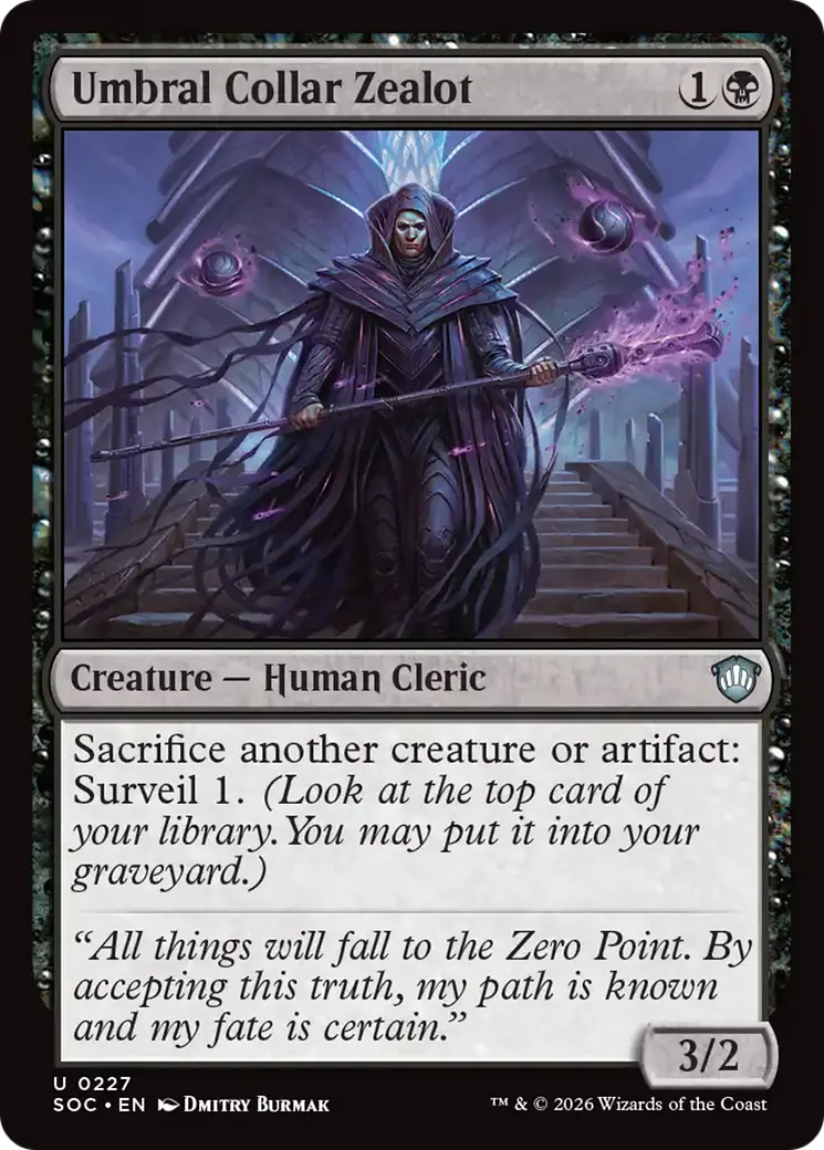 Umbral Collar Zealot [Secrets Of Strixhaven Commander] 1