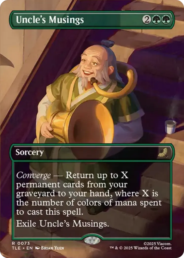 Uncle's Musings (Borderless) [Avatar: The Last Airbender: Eternal-Legal] 1