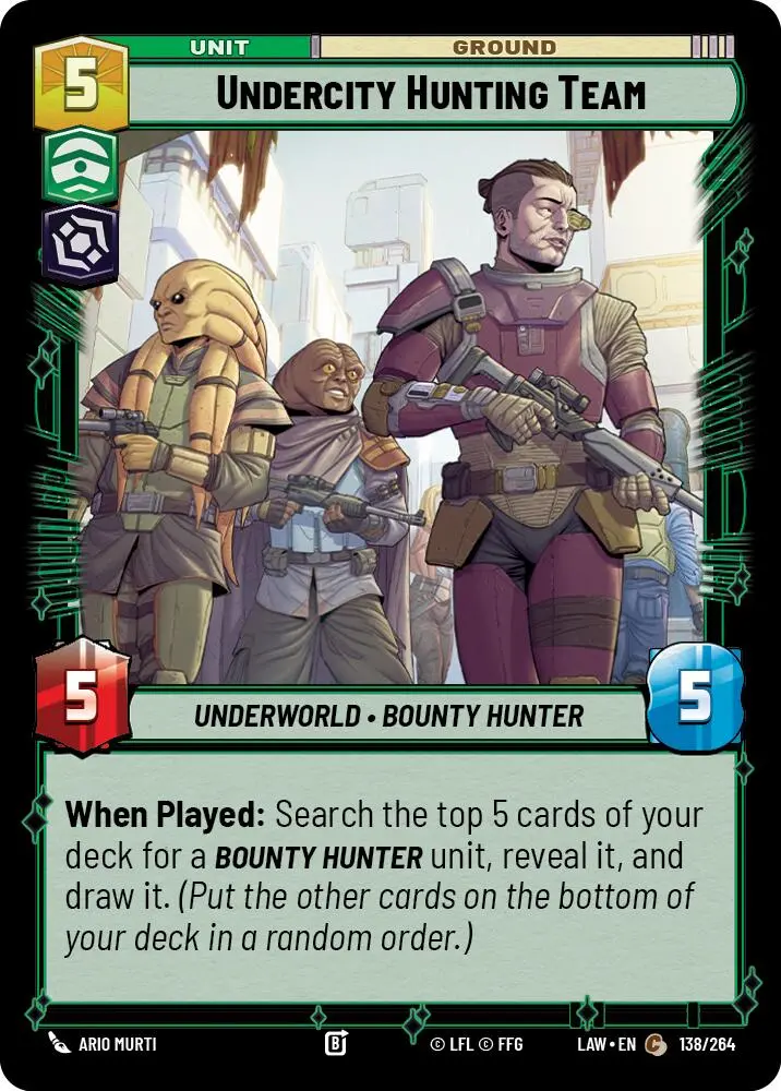 Undercity Hunting Team (138/264) (138/264) [A Lawless Time] 1
