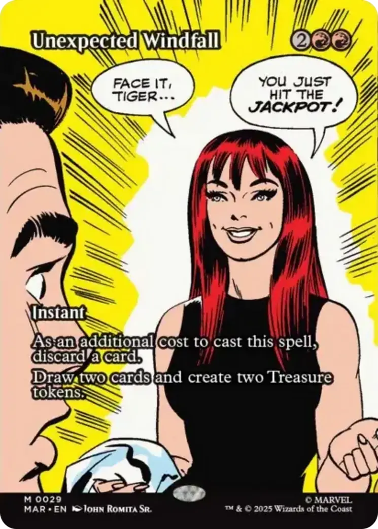 Unexpected Windfall (Borderless) [Marvel Universe: Eternal-Legal] 1