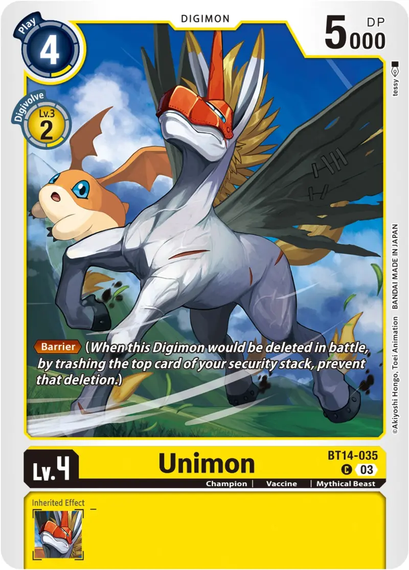 Unimon [Bt14-035] [Blast Ace] 1