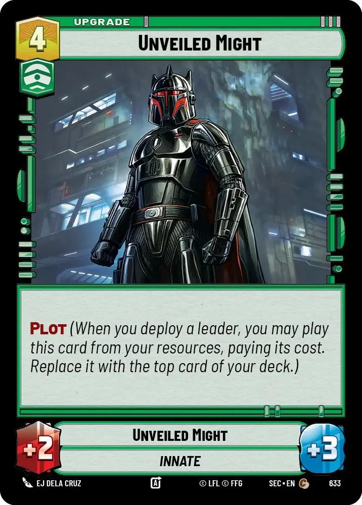 Unveiled Might (633) (Foil) (633) [Secrets Of Power] 1
