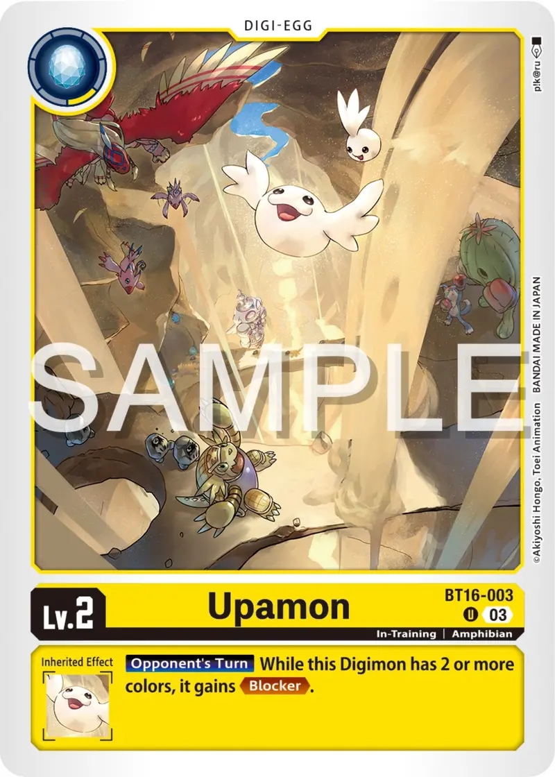 Upamon [Bt16-003] [Beginning Observer] 1
