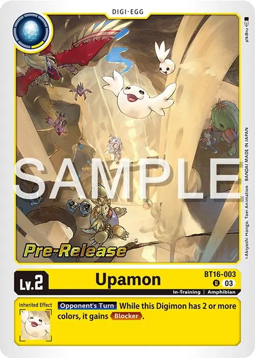 Upamon [Bt16-003] [Beginning Observer Pre-Release Promos] 1