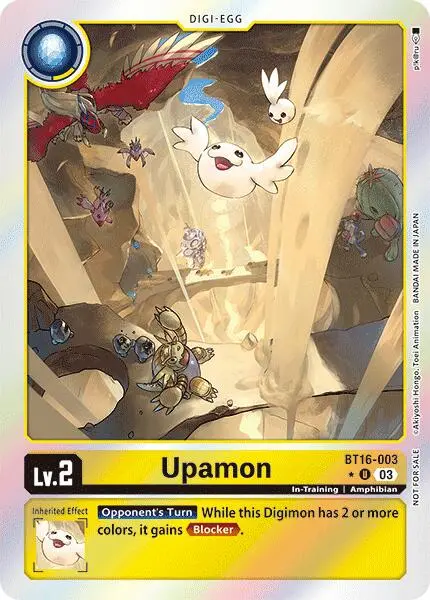 Upamon [Bt16-003] (Box Promotion Pack: Beginning Observer) [Beginning Observer Promos] 1