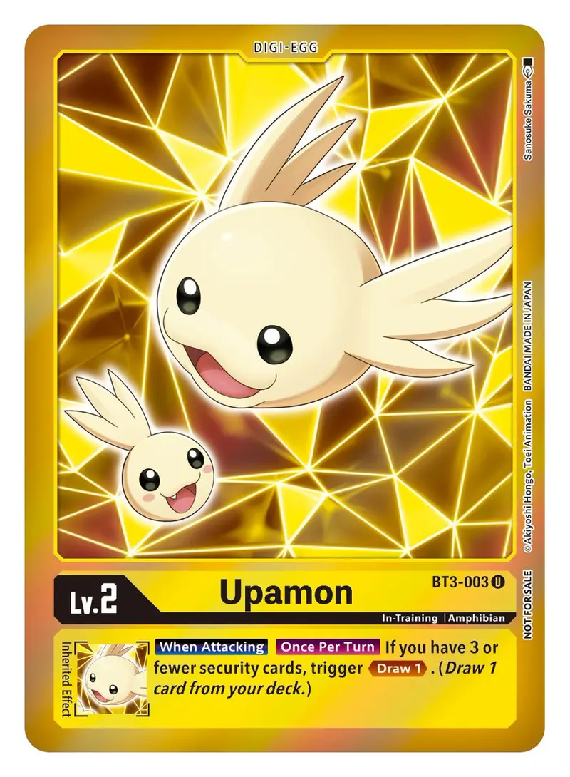 Upamon [Bt3-003] (Event Pack 2) [Release Special Booster Ver.1.5] 1