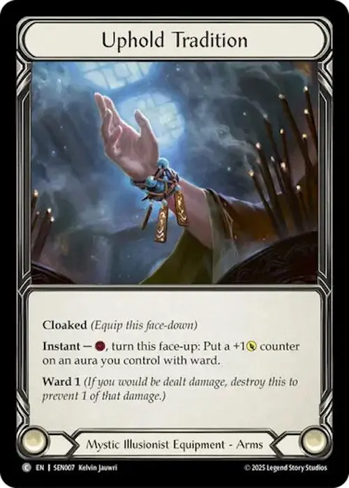 Uphold Tradition [Sen007] (Gem Pack 2) 1