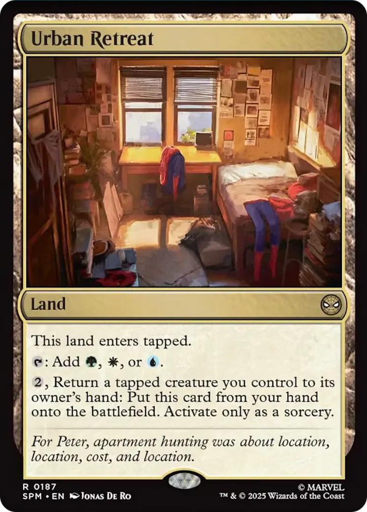 Urban Retreat [Marvel's Spider-Man] 1