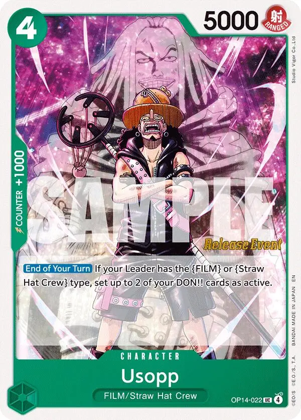 Usopp [The Azure Sea's Seven Release Event Cards] 1