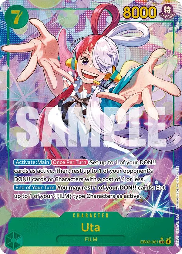 Uta (Alternate Art) [Extra Booster: One Piece Heroines Edition] 1