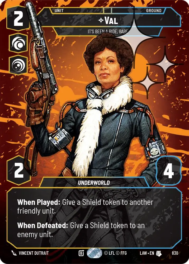 Val - It's Been A Ride, Babe (Prestige Foil) (830) (830) [A Lawless Time] 1