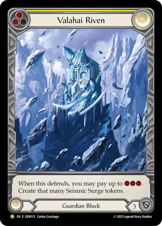 Valahai Riven (Yellow) [Gem115] (Gem Pack 4) 1