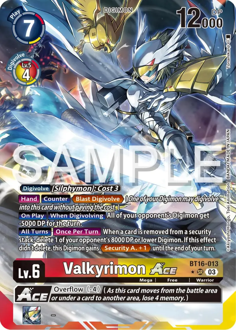 Valkyrimon Ace [Bt16-013] (Alternate Art) [Beginning Observer] 1