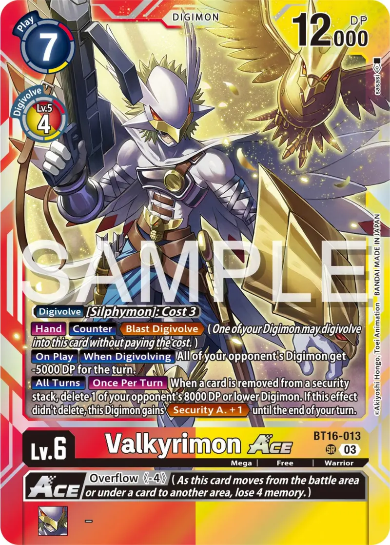 Valkyrimon Ace [Bt16-013] [Beginning Observer] 1