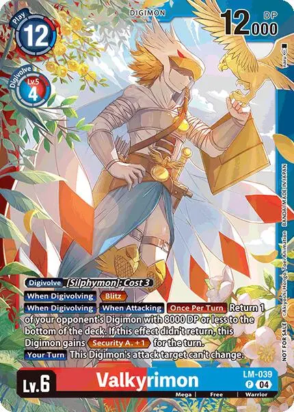 Valkyrimon [Lm-039] (Limited Card Pack) [World Convergence] 1