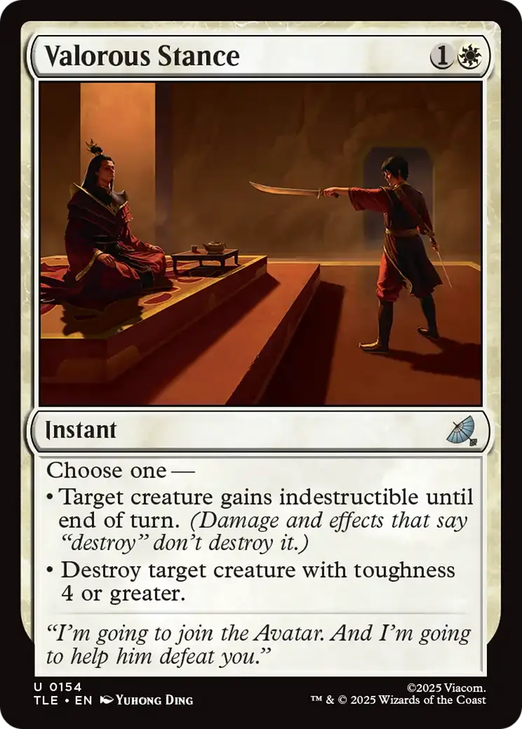 Valorous Stance [Avatar: The Last Airbender: Eternal-Legal] 1