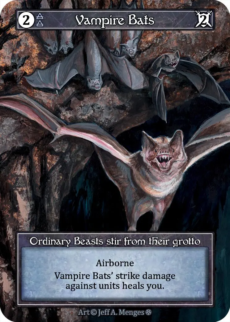 Vampire Bats (Foil) [Gothic] 1