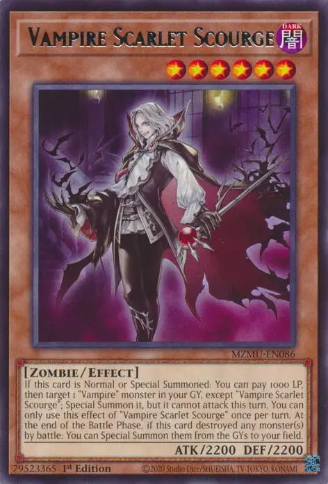 Vampire Scarlet Scourge [Mzmu-En086] Rare 1