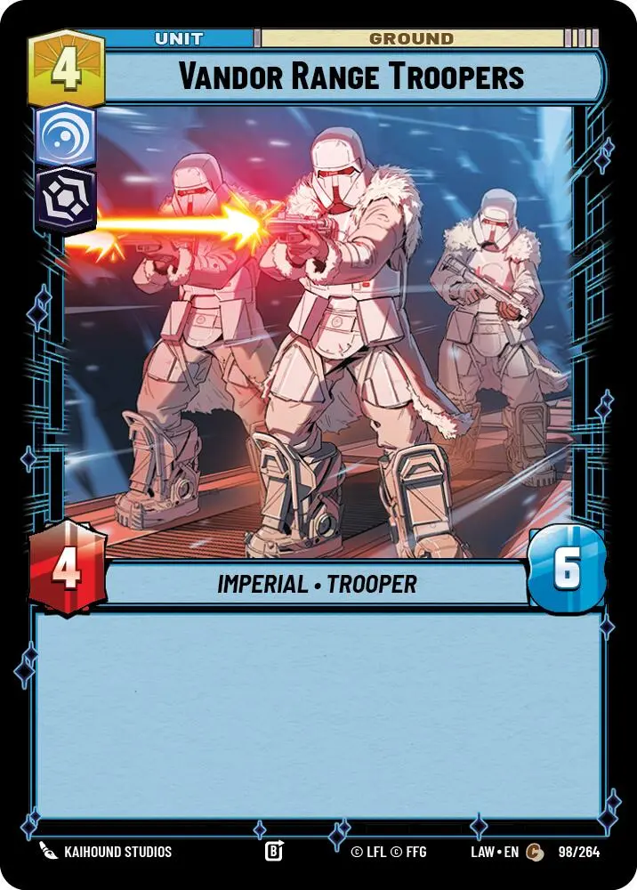 Vandor Range Troopers (98/264) (98/264) [A Lawless Time] 1