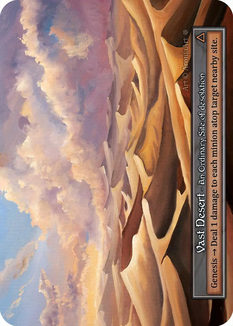 Vast Desert (Foil) [Gothic] 1