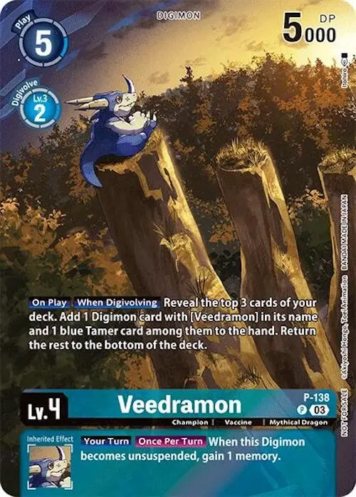 Veedramon [P-138] (Update Pack 2024) [Secret Crisis] 1