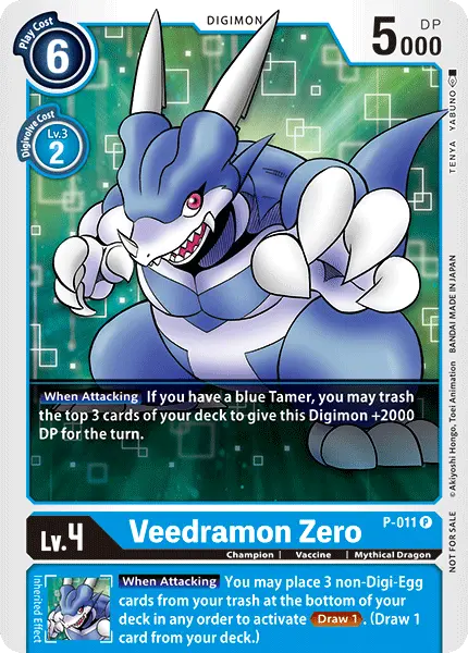 Veedramon Zero [P-011] [Promotional Cards] 1