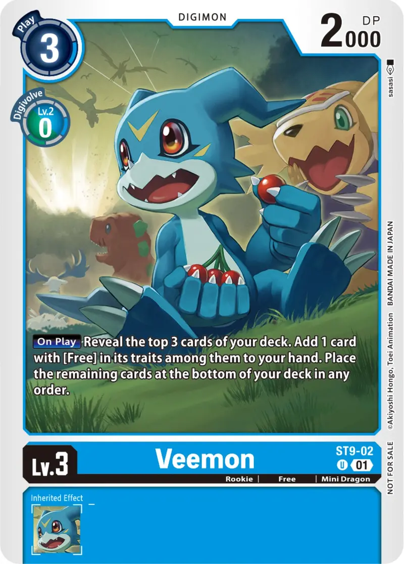Veemon [St9-02] (Nycc 2023 Demo Deck) [Starter Deck: Ultimate Ancient Dragon] 1