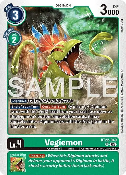 Vegiemon [Bt22-049] [Cyber Eden] 1