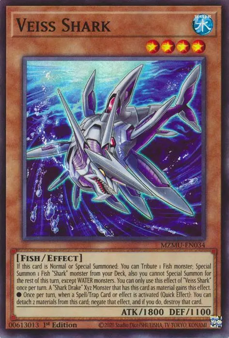Veiss Shark [Mzmu-En034] Super Rare 1