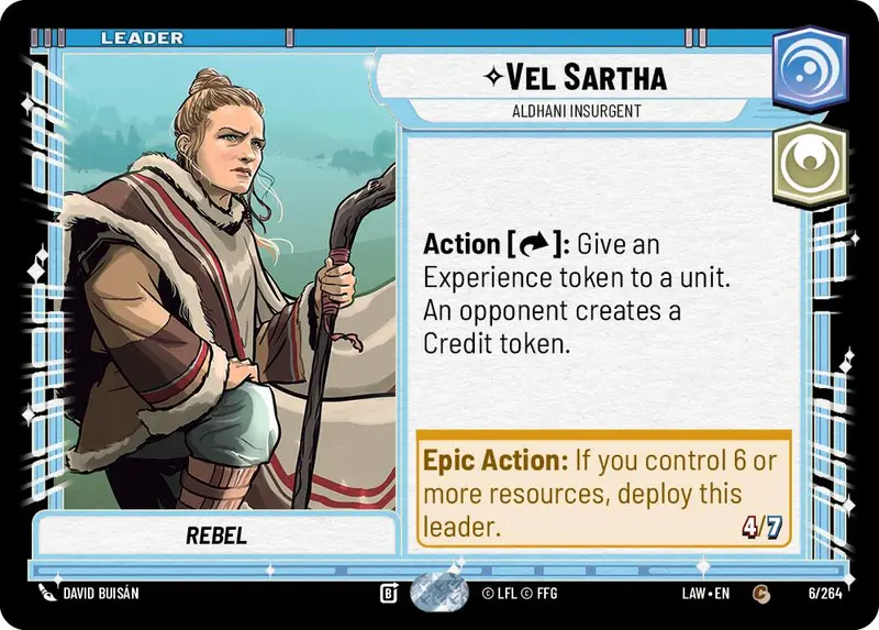 Vel Sartha - Aldhani Insurgent (6/264) (6/264) [A Lawless Time] 1