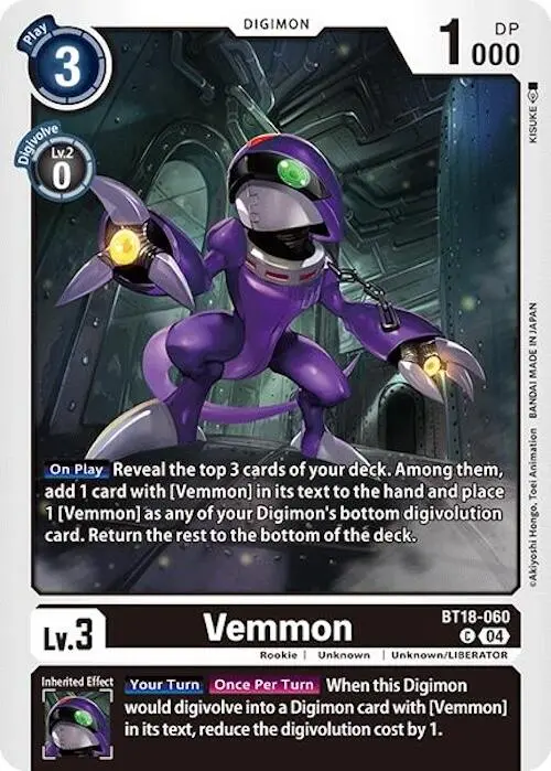 Vemmon [Bt18-060] [Release Special Booster Ver.2.0] 1