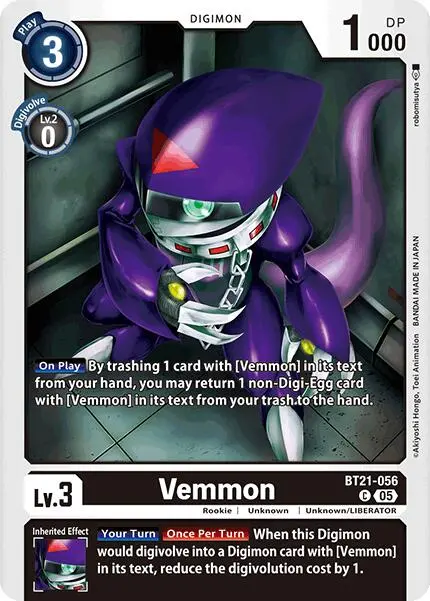Vemmon [Bt21-056] [World Convergence] 1