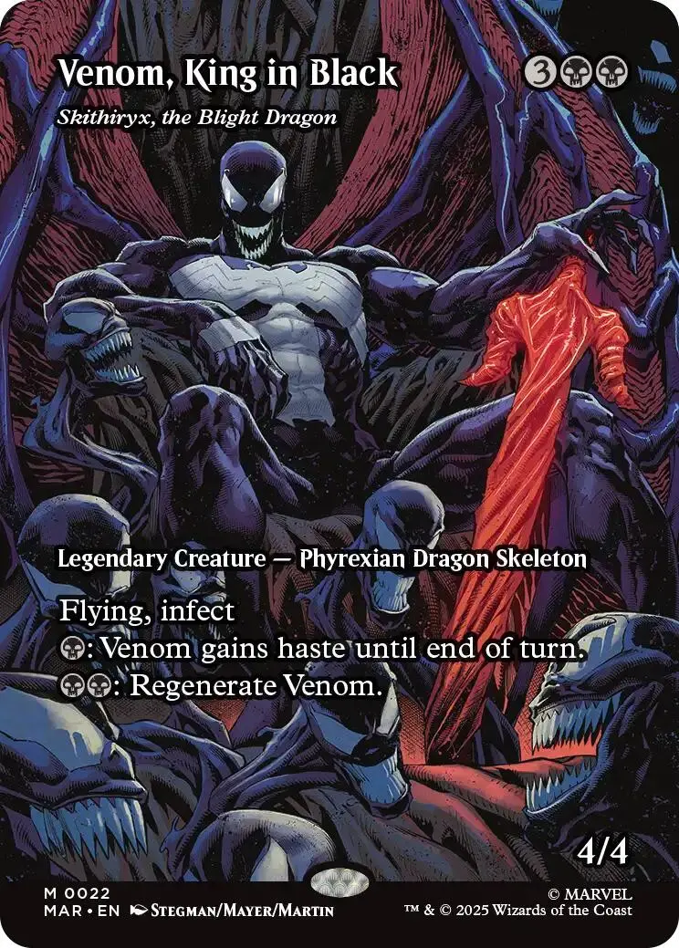 Venom, King In Black - Skithiryx, The Blight Dragon (Borderless) [Marvel Universe: Eternal-Legal] 1