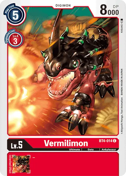 Vermilimon [Bt4-014] [Great Legend] 1