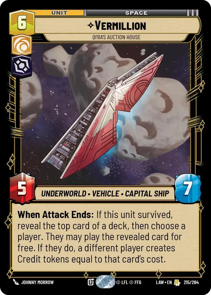 Vermillion - Qi'ra's Auction House (215/264) (215/264) [A Lawless Time] 1