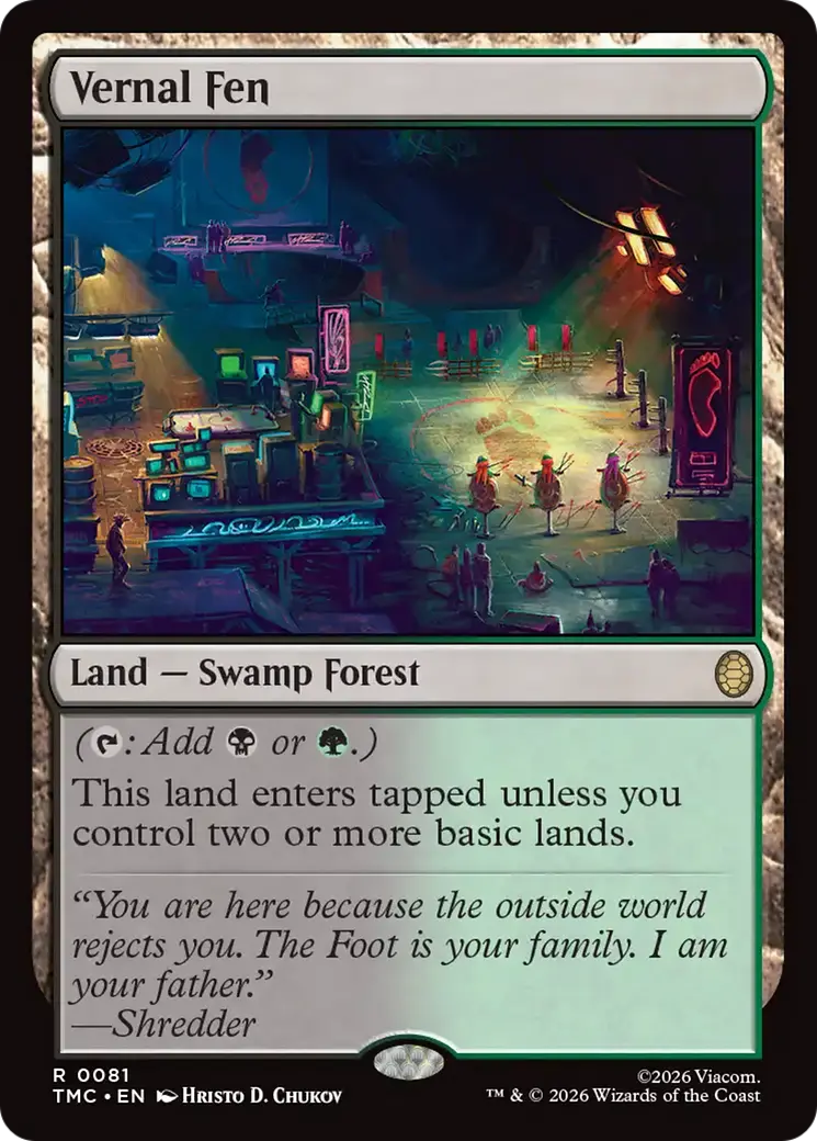 Vernal Fen [Teenage Mutant Ninja Turtles Commander] 1