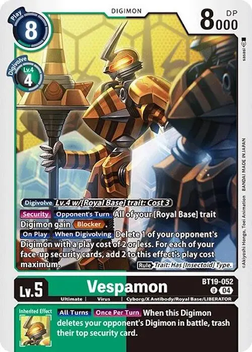 Vespamon [Bt19-052] [Release Special Booster Ver.2.0] 1