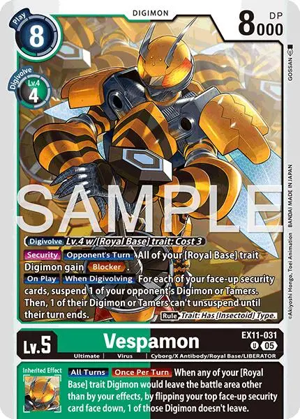 Vespamon [Ex11-031] [Dawn Of Liberator] 1