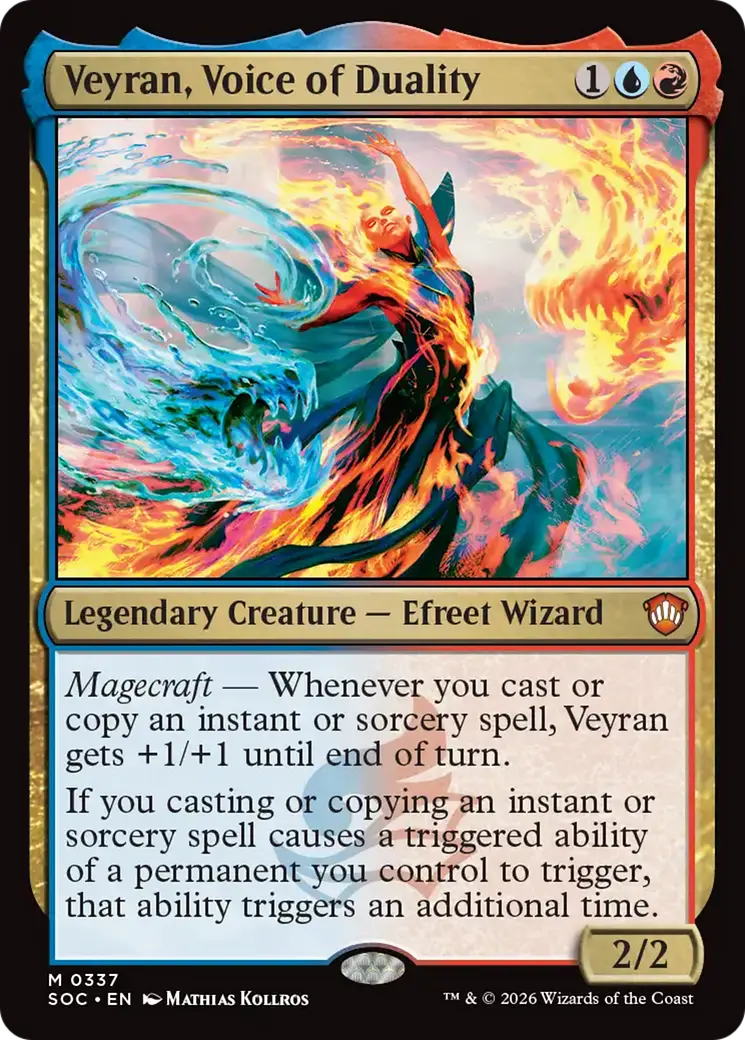 Veyran, Voice Of Duality [Secrets Of Strixhaven Commander] 1
