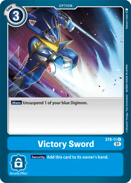 Victory Sword [St8-11] [Starter Deck: Ulforce Veedramon] 1